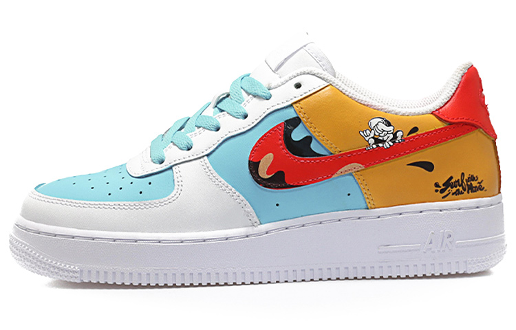 Buy (W) Zapatillas Nike Air Force 1 Low 'Surfer Boy Summer Wave' DD8959-100(Team10-冲浪少年橙蓝)