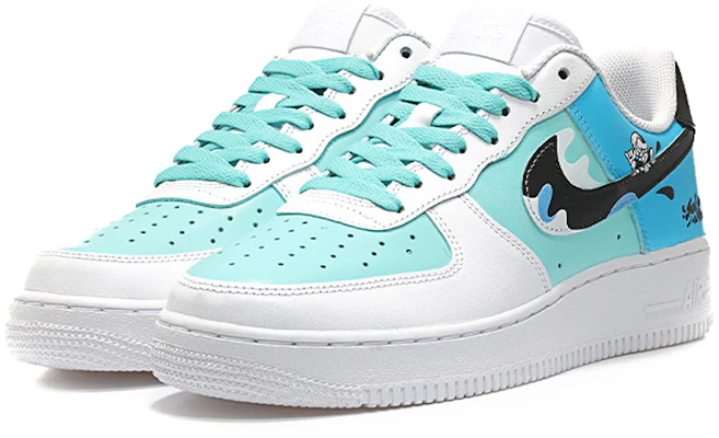(W) 【定制鞋款】Nike 空军 1 低帮 ‘冲浪男孩 蓝色浪潮’ DD8959-100(Team10-冲浪少年蓝黑) Lookbook (W) 【定制鞋款】Nike 空军 1 低帮 ‘冲浪男孩 蓝色浪潮’ DD8959-100(Team10-冲浪少年蓝黑)