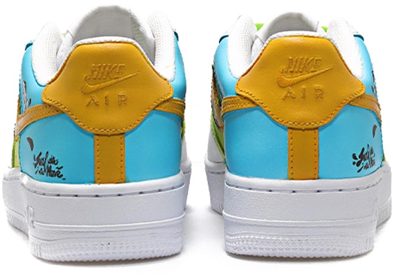 【定製球鞋】 Nike Air Force 1 低筒純白 空軍一號 衝浪少年 夏日海浪 水滴 情侶 休閒低幫 板鞋 女款 綠藍 Purchase 【定製球鞋】 Nike Air Force 1 低筒純白 空軍一號 衝浪少年 夏日海浪 水滴 情侶 休閒低幫 板鞋 女款 綠藍