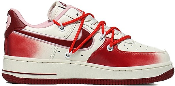 【訂製球鞋】Nike Air Force 1 Low 甜美櫻桃 甜美五月 防滑耐磨 低筒 板鞋 女款 白粉紅 Order 【訂製球鞋】Nike Air Force 1 Low 甜美櫻桃 甜美五月 防滑耐磨 低筒 板鞋 女款 白粉紅