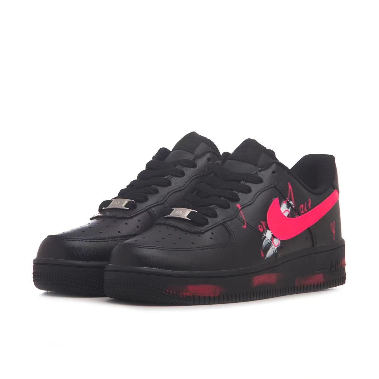Lookbook (W) Zapatillas Nike Air Force 1 Low 'Sweetheart Dopamine Black Warrior' DD8959-001(Team60-女款甜心)