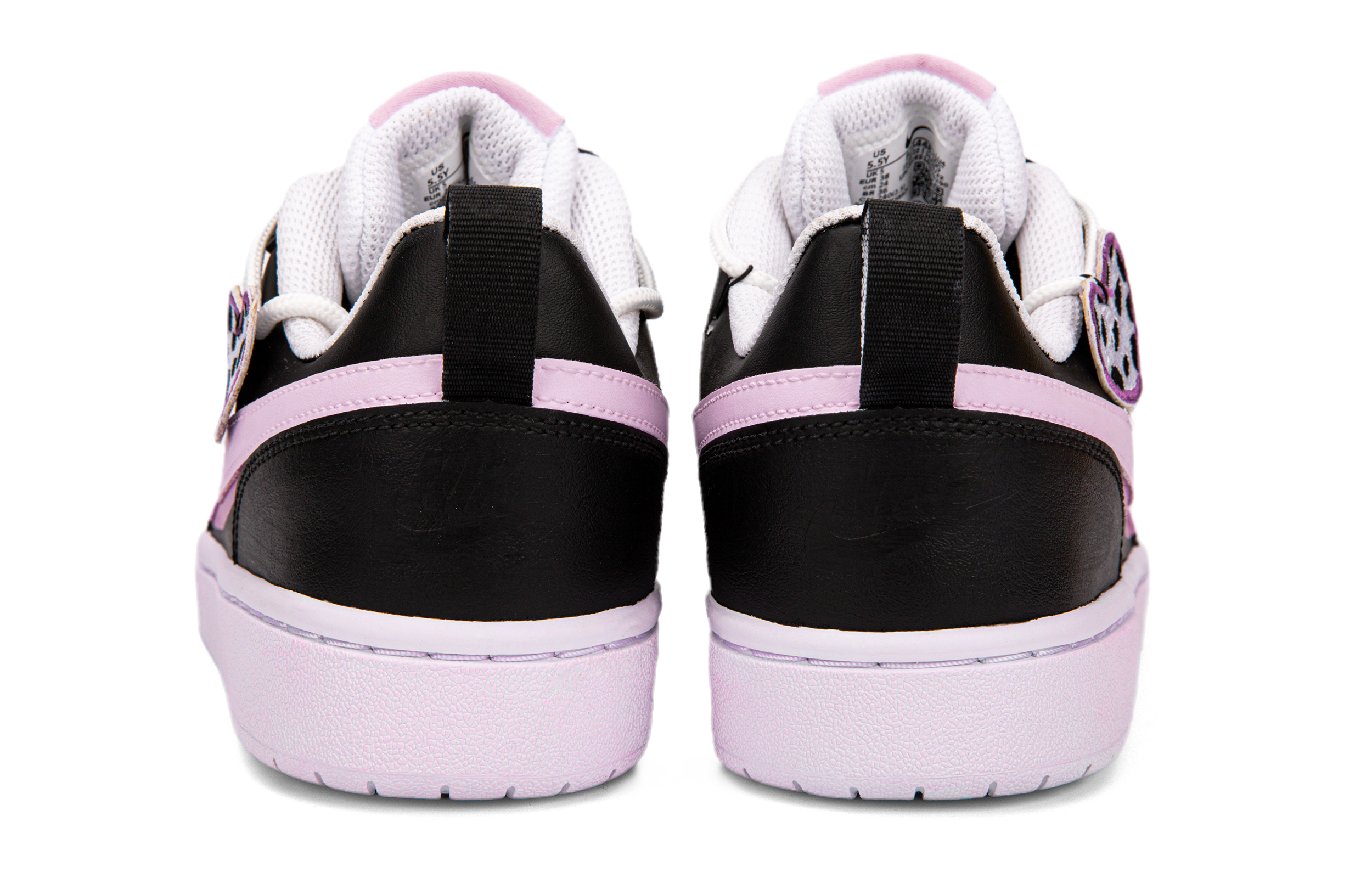 Shop (W) [Kasut Custom] Nike Air Force 1 Low 'Manis Sejuk Leopard Merah Jambu-Putih-Hitam' BQ5448-100(Team18甜酷双钩小豹纹）