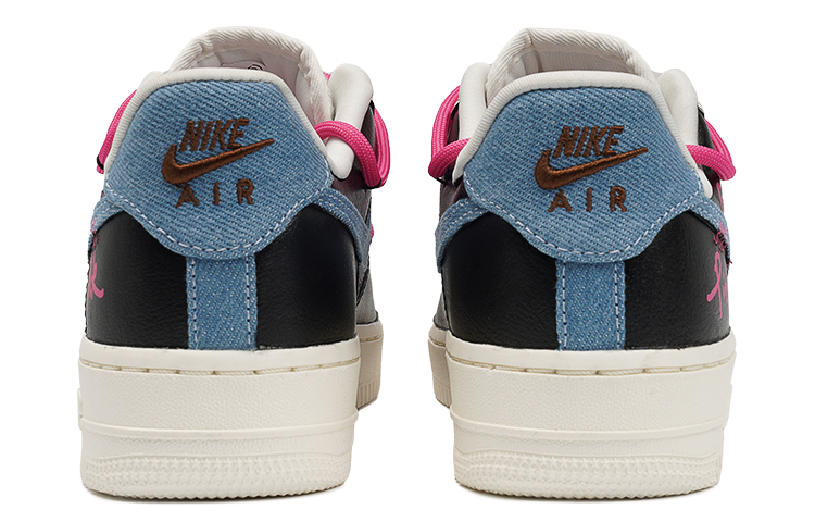 Shop (W) Zapatillas Nike Air Force 1 Low 'Sweet Cool Black-Pink-Blue' FJ7740-141(TeamI-女款黑粉小香风K黑粉蓝)