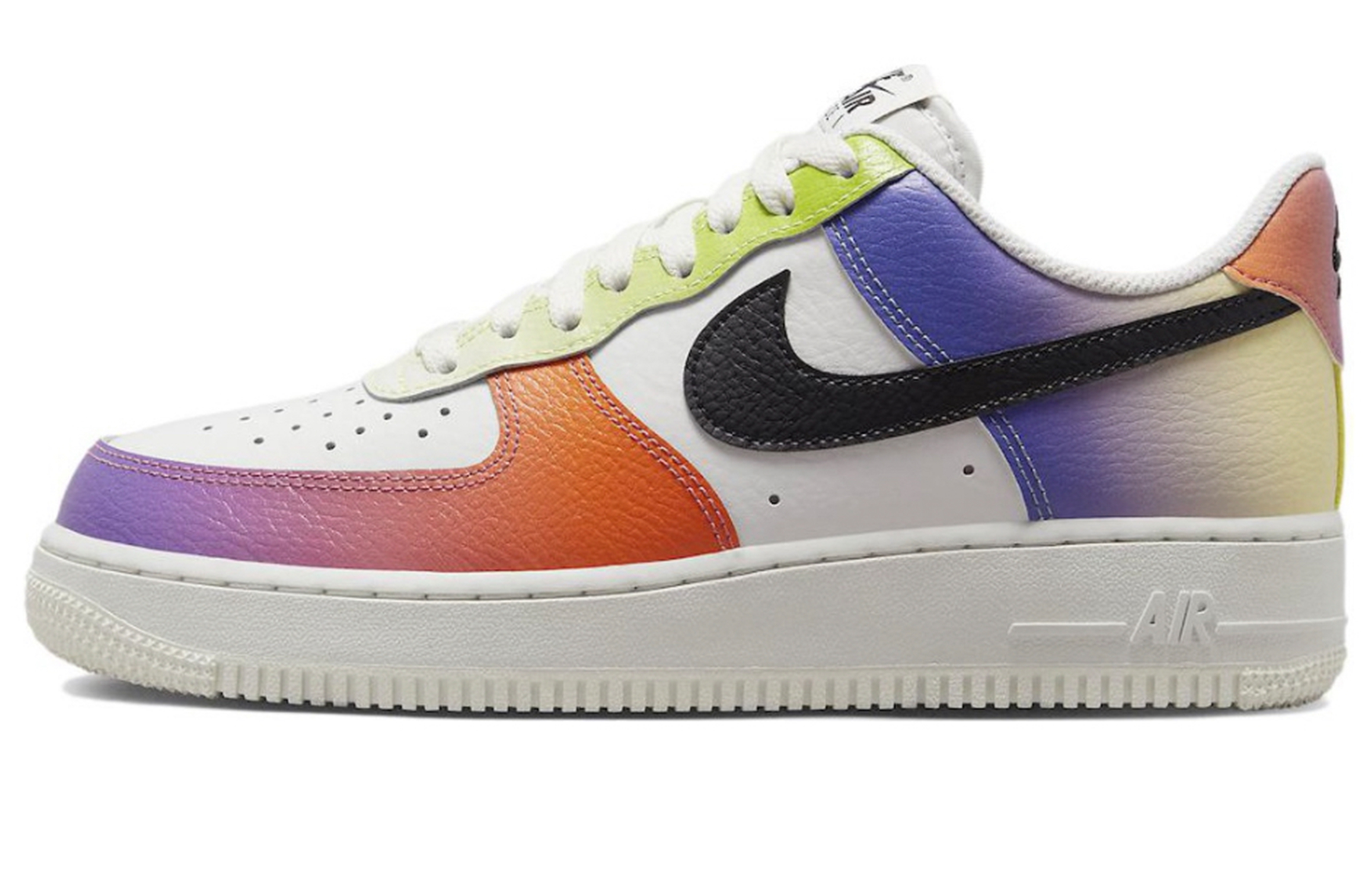 Details for (W) [定制鞋款] 耐克空军1低帮 '甜蜜反派 白-紫-红' FD0801-100(Team84-反派甜心)