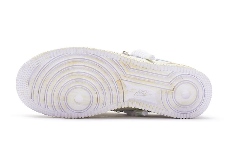 [Custom Shoes] (W) Nike Air Force 1 Low 'T10 Hand-Painted Cream Brown' 圖 6