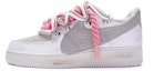 Buy (W) カスタム Nike Air Force 1 Low 'T10 白/灰' DD8959-100(TeamR-女款''T10''白灰)