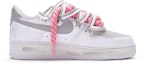Order (W) カスタム Nike Air Force 1 Low 'T10 白/灰' DD8959-100(TeamR-女款''T10''白灰)