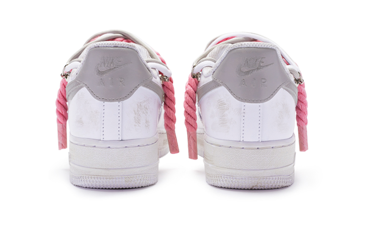 Purchase (W) カスタム Nike Air Force 1 Low 'T10 白/灰' DD8959-100(TeamR-女款''T10''白灰)