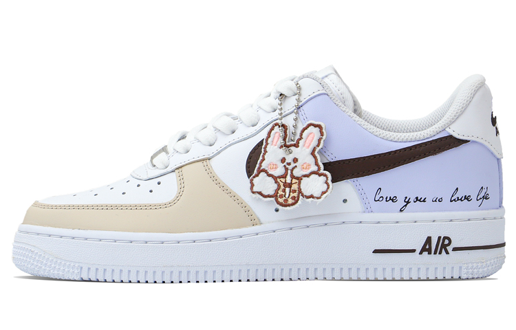 [Custom Shoes] (W) Nike Air Force 1 Low 'Taro Rabbit'