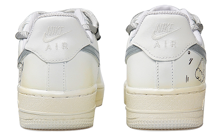 [Custom Shoes] (W) Nike Air Force 1 Low 'The Nightmare Before Christmas - White Brown Grey' 圖 4