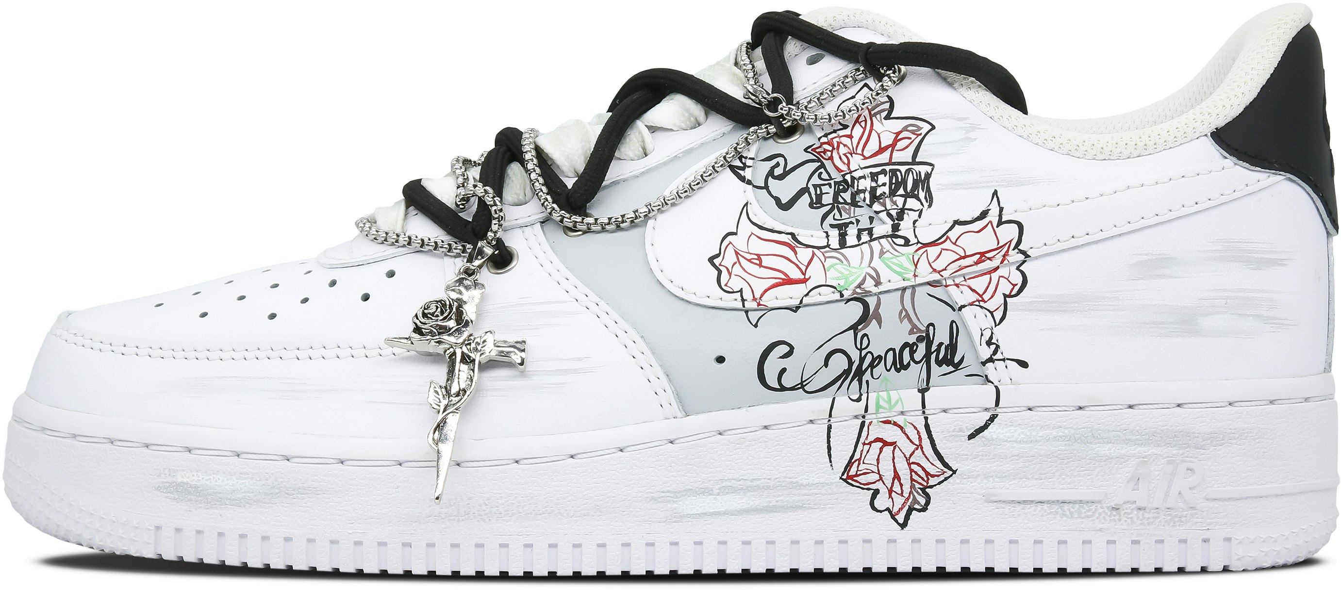 custom-shoes-women-nike-air-force-1-low-thorn-rose-romantic-cross