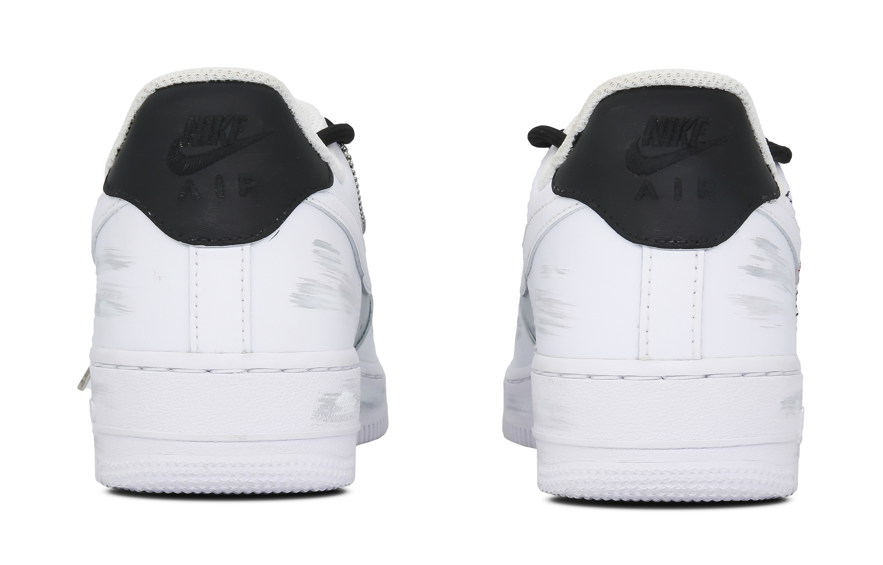 Shop (W) [Kasut Custom] Nike Air Force 1 Low 'Thorn Rose Romantic Cross' DD8959-100(Team28-女款浪漫空军十字架)