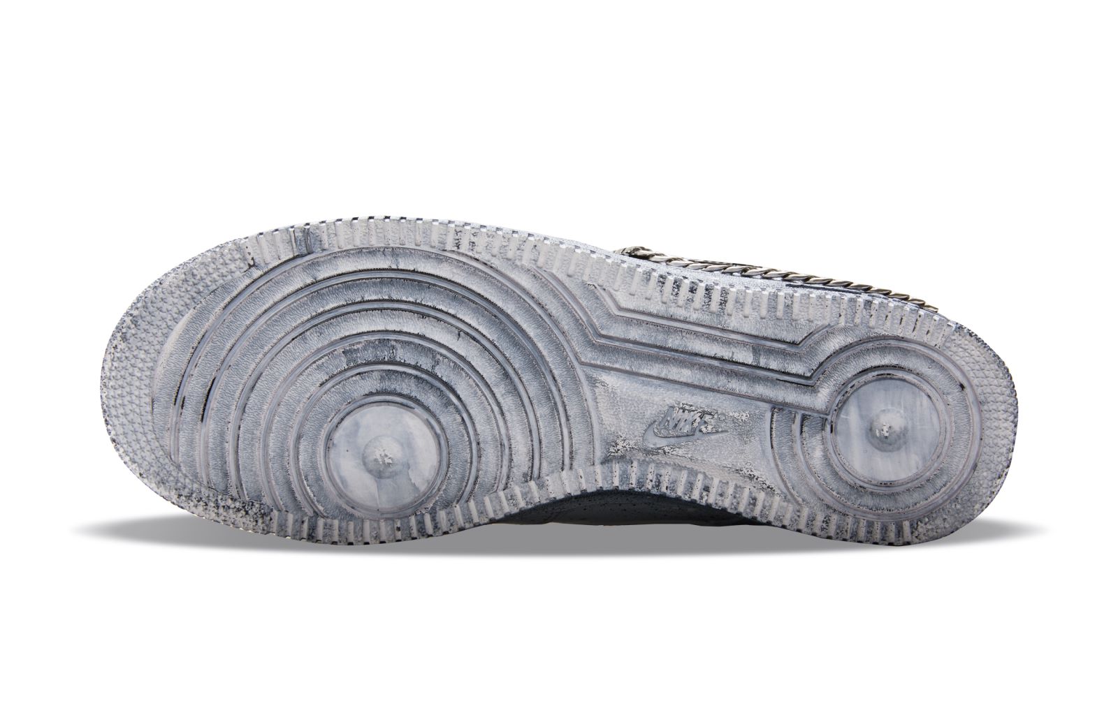 [Custom Shoes] (W) Nike Air Force 1 Low 'Tie-Dye Paisley Black Grey' 圖 5