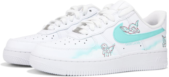 (W) 【定制鞋款】耐克空军一号低帮'Tiffany蓝' DD8959-100(Teamfour-女款丘比特) Lookbook (W) 【定制鞋款】耐克空军一号低帮'Tiffany蓝' DD8959-100(Teamfour-女款丘比特)