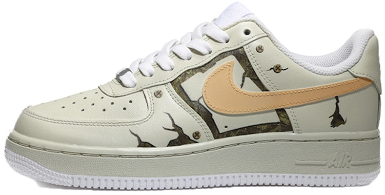 【定制球鞋】Nike Air Force 1 Low 空軍一號 時間裂縫-未來 3D立體 復古 休閒 低幫 板鞋 女款 米白 Buy 【定制球鞋】Nike Air Force 1 Low 空軍一號 時間裂縫-未來 3D立體 復古 休閒 低幫 板鞋 女款 米白
