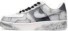Buy 【訂製球鞋】Nike Air Force 1 Low "Triple White" 空軍一號 做舊風 機甲 低幫 板鞋 女款 白灰