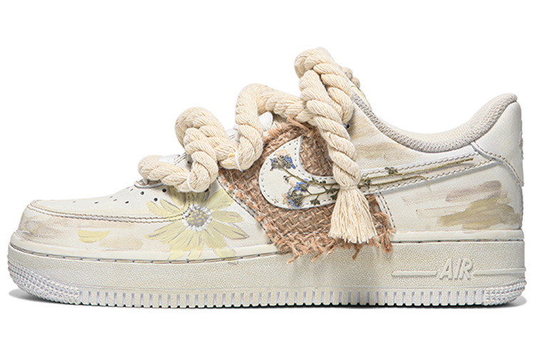 Buy (W) Zapatillas Nike Air Force 1 Low 'Triple White Bouquet Vintage' DD8959-100(Teamfour-女款花束)