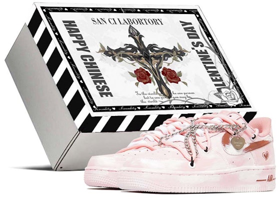 (W) Zapatillas Nike Air Force 1 Low 'Blanco Triple - Degradé Rosa' DD8959-100(TeamThree-女款做旧白粉QD) Buy (W) Zapatillas Nike Air Force 1 Low 'Blanco Triple - Degradé Rosa' DD8959-100(TeamThree-女款做旧白粉QD)