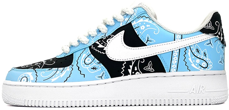 custom-shoes-women-nike-air-force-1-low-triple-white-unc-blue