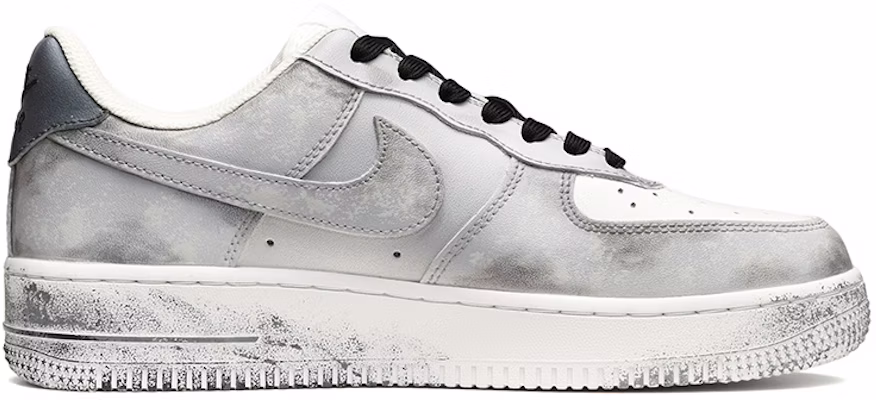 【訂製球鞋】Nike Air Force 1 Low "Triple White" 空軍一號 做舊風 機甲 低幫 板鞋 女款 白灰 Order 【訂製球鞋】Nike Air Force 1 Low "Triple White" 空軍一號 做舊風 機甲 低幫 板鞋 女款 白灰