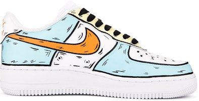 (W) 나이키 에어포스 1 로우 '귀염뽀짝 화이트' DD8959-100(Team18-女款卡通二次元蓝橙黄) Order (W) 나이키 에어포스 1 로우 '귀염뽀짝 화이트' DD8959-100(Team18-女款卡通二次元蓝橙黄)