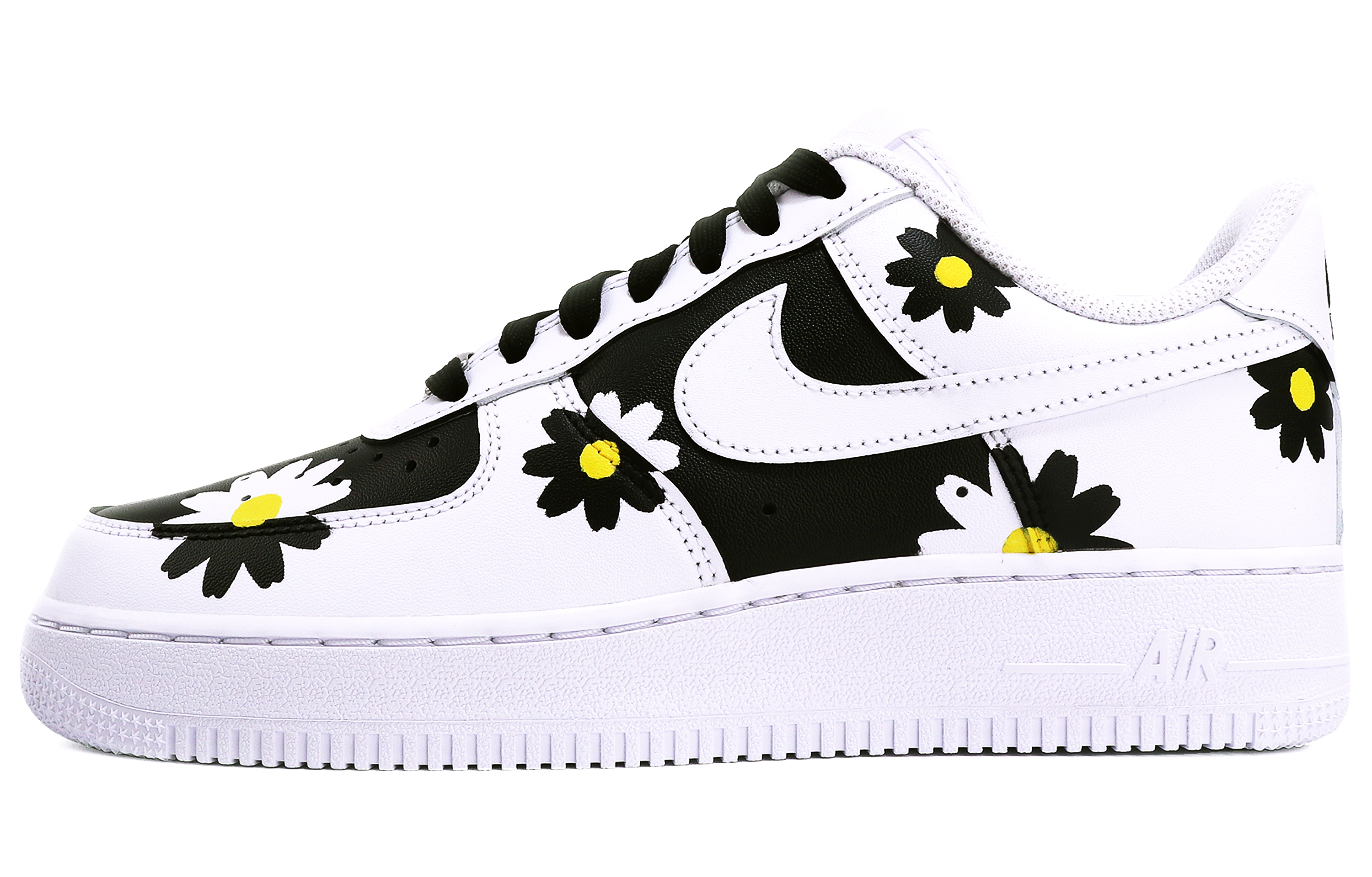 Order (W) [定制鞋款] 耐克Air Force 1 Low '三重白雏菊涂鸦' DD8959-100(TeamTen-女款七夕小雏菊)