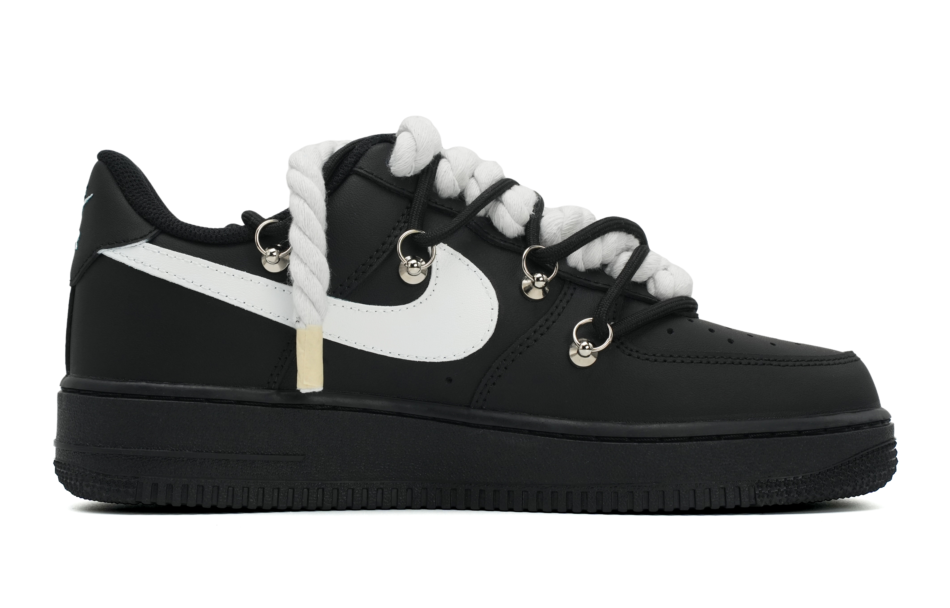 Order (W) Zapatillas Nike Air Force 1 Low 'Triple Black Deconstructed' DD8959-001(Team11-解构四号女白S-BOX)