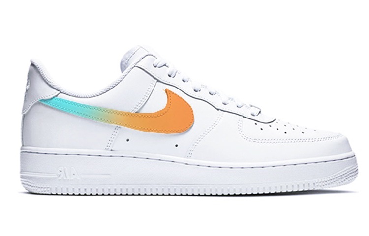 [Custom Shoes] (W) Nike Air Force 1 Low 'Triple White' 圖 2
