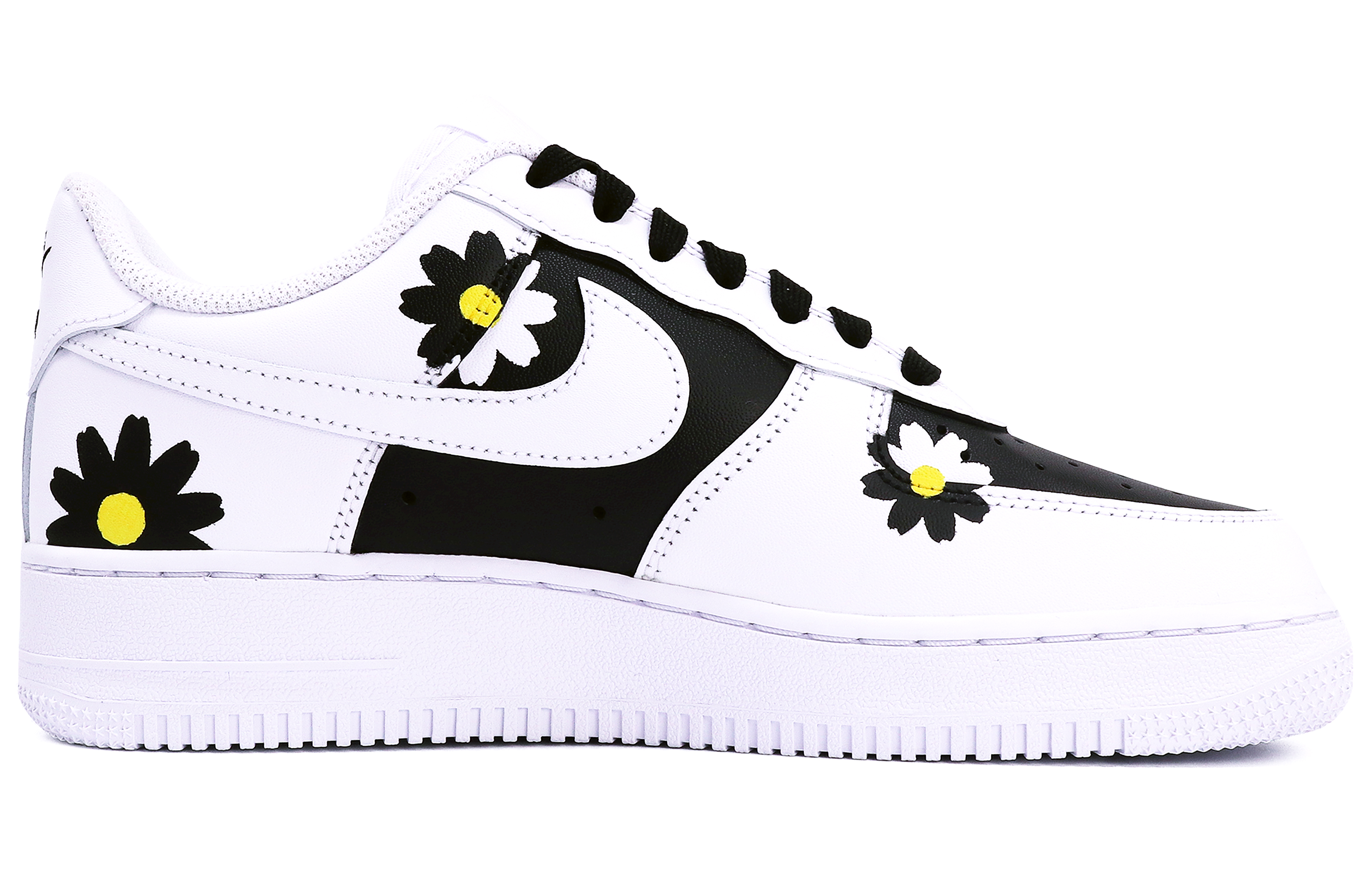 Lookbook (W) [定制鞋款] 耐克Air Force 1 Low '三重白雏菊涂鸦' DD8959-100(TeamTen-女款七夕小雏菊)