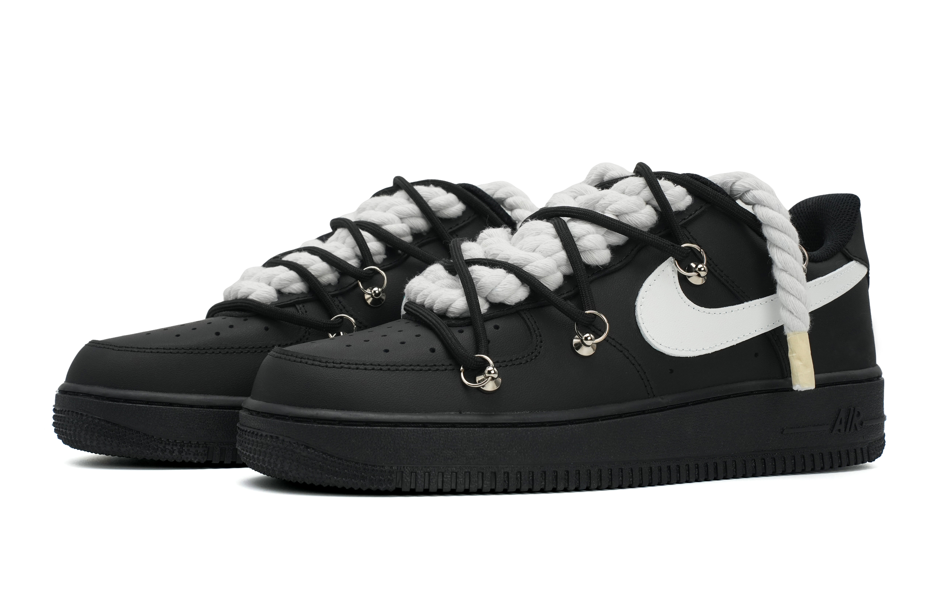 Lookbook (W) Zapatillas Nike Air Force 1 Low 'Triple Black Deconstructed' DD8959-001(Team11-解构四号女白S-BOX)