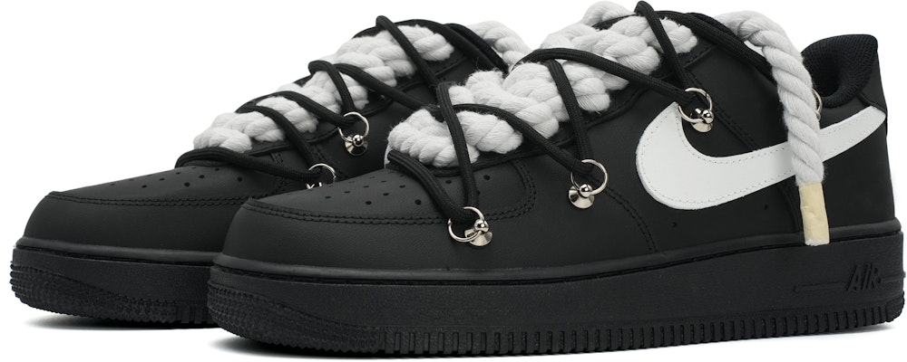 (W) Zapatillas Nike Air Force 1 Low 'Triple Black Deconstructed' DD8959-001(Team11-解构四号女白S-BOX) Lookbook (W) Zapatillas Nike Air Force 1 Low 'Triple Black Deconstructed' DD8959-001(Team11-解构四号女白S-BOX)