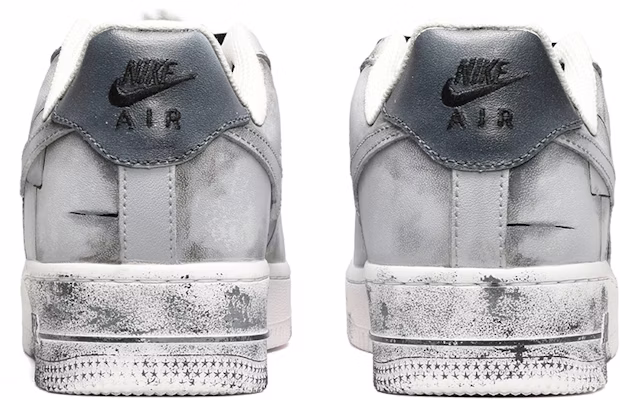 【訂製球鞋】Nike Air Force 1 Low "Triple White" 空軍一號 做舊風 機甲 低幫 板鞋 女款 白灰 Shop 【訂製球鞋】Nike Air Force 1 Low "Triple White" 空軍一號 做舊風 機甲 低幫 板鞋 女款 白灰