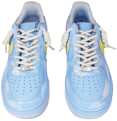 (W) ナイキ エア フォース 1 ロー 'トリプルホワイトブルースカイグラデーション' DD8959-100(TeamJ-蓝天白云女款) Shop (W) ナイキ エア フォース 1 ロー 'トリプルホワイトブルースカイグラデーション' DD8959-100(TeamJ-蓝天白云女款)