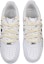Shop 【定制球鞋】Nike Air Force 1 Low Triple White 空軍一號 隨筆塗鴉風格 解構風 小貓 小熊塗鴉 手繪 低幫 板鞋 女款 白黑