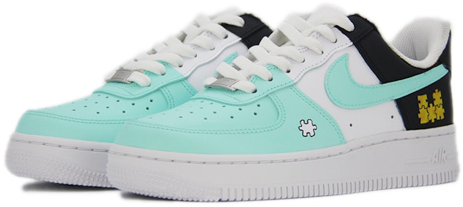 (W) Zapatillas Nike Air Force 1 Low 'Blanco Triple - Negro Azul' DD8959-100(TEAM110-拼图玩家SBOX) Shop (W) Zapatillas Nike Air Force 1 Low 'Blanco Triple - Negro Azul' DD8959-100(TEAM110-拼图玩家SBOX)