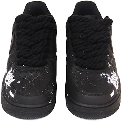 (W) 特注シューズ(女性用)ナイキ エアフォース1 ロー『トリプルブラック』 DD8959-001(TeamJ-黑武士涂鸦女款) Shop (W) 特注シューズ(女性用)ナイキ エアフォース1 ロー『トリプルブラック』 DD8959-001(TeamJ-黑武士涂鸦女款)