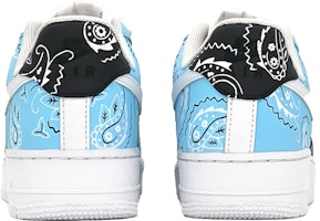 (W) 나이키 에어포스 1 로우 '화이트/UNC 블루' (커스텀) DD8959-100(Team肆-女款喷绘腰果花) Purchase (W) 나이키 에어포스 1 로우 '화이트/UNC 블루' (커스텀) DD8959-100(Team肆-女款喷绘腰果花)