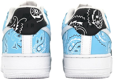 (W) 나이키 에어포스 1 로우 '화이트/UNC 블루' (커스텀) DD8959-100(Team肆-女款喷绘腰果花) Purchase (W) 나이키 에어포스 1 로우 '화이트/UNC 블루' (커스텀) DD8959-100(Team肆-女款喷绘腰果花)