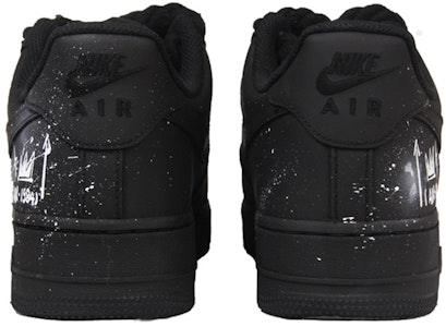 (W) 나이키 에어포스 1 로우 '올블랙' 커스텀 (Nike Air Force 1 Low 'All Black' Custom) DD8959-001(TeamJ-黑武士涂鸦女款) Purchase (W) 나이키 에어포스 1 로우 '올블랙' 커스텀 (Nike Air Force 1 Low 'All Black' Custom) DD8959-001(TeamJ-黑武士涂鸦女款)