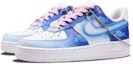Purchase 【訂製球鞋】Nike Air Force 1 Low 空軍一號 "Triple White" 月亮女神漸變情侶鞋 漸變色噴繪 休閒 耐磨防滑 低幫 板鞋 女款 藍色