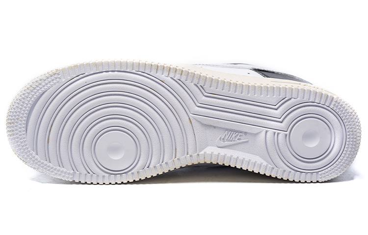 Details for 【定制球鞋】Nike Air Force 1 Low Triple White 空軍一號 水墨書法 中國風 氧化 祥云 麻繩鞋帶 復古 經典 低幫 板鞋 女款 黑白