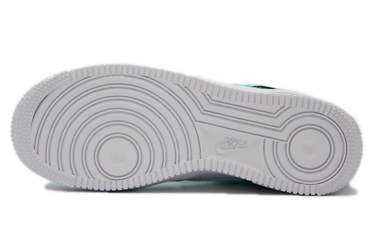 Details for (W) 【カスタムシューズ】（女性用）ナイキ エアフォース1 ロー 'トリプルホワイト - ブラックブルー' DD8959-100（TEAM110-拼图玩家SBOX）