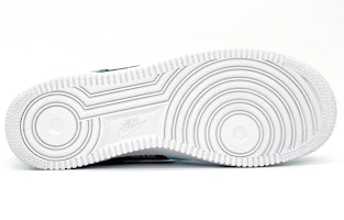 (W) 나이키 에어포스 1 로우 '화이트/UNC 블루' (커스텀) DD8959-100(Team肆-女款喷绘腰果花) Details for (W) 나이키 에어포스 1 로우 '화이트/UNC 블루' (커스텀) DD8959-100(Team肆-女款喷绘腰果花)