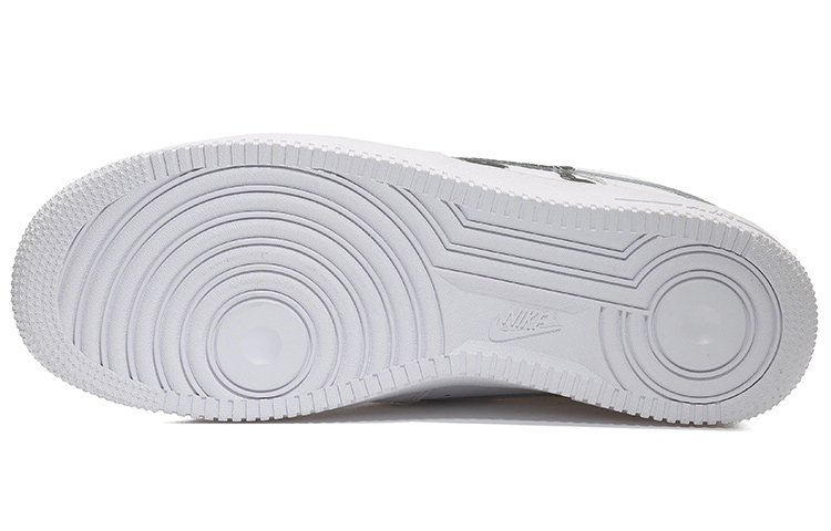 Details for 【定制球鞋】 Nike Air Force 1 Low Triple White 空軍一號 上山猛虎 中國風 新中式 潮流時尚 低幫 板鞋 女款 白黑