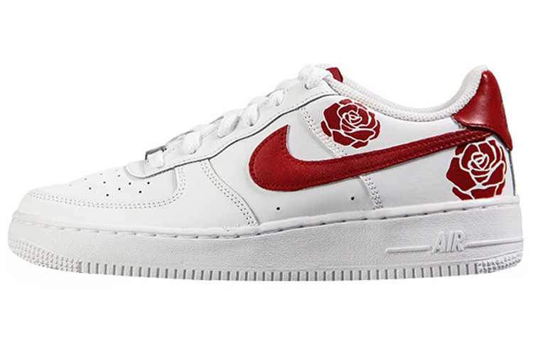 Buy (W) [Kasih Sayang] Nike Air Force 1 Rendah 'Merah Putih Hari Valentine' 314192-117(TeamD-情人节喷绘玫瑰红白)