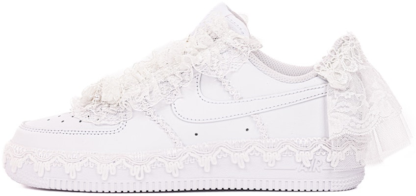 (W) 나이키 에어포스 1 로우 '발렌타인 로리타 브라이드' (커스텀) DD8959-100(Team3-纯白花嫁S-BOX) Buy (W) 나이키 에어포스 1 로우 '발렌타인 로리타 브라이드' (커스텀) DD8959-100(Team3-纯白花嫁S-BOX)