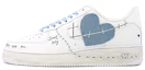 Buy (W) Zapatillas Nike Air Force 1 Low 'San Valentín Denim Corazón' DD8959-100(TeamM-女款爱心牛仔白蓝)