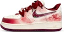 Order 【客製球鞋】Nike Air Force 1 Low "情人節" 畢卡索製造 浪漫血脈 防滑耐磨 低筒 板鞋 女款 白紅
