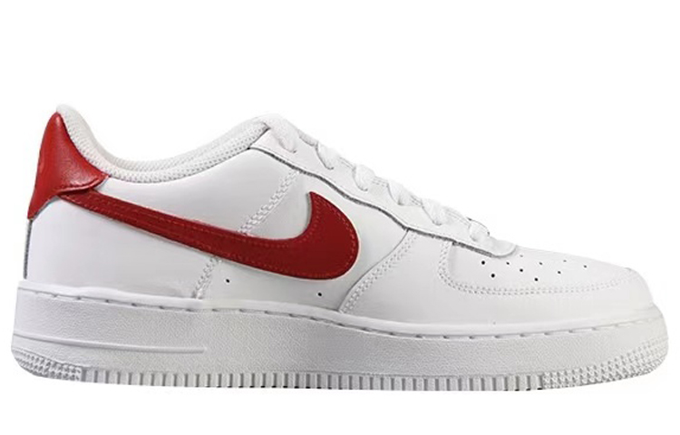 Order (W) [Kasih Sayang] Nike Air Force 1 Rendah 'Merah Putih Hari Valentine' 314192-117(TeamD-情人节喷绘玫瑰红白)
