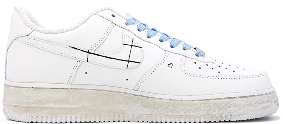 (W) Zapatillas Nike Air Force 1 Low 'San Valentín Denim Corazón' DD8959-100(TeamM-女款爱心牛仔白蓝) Order (W) Zapatillas Nike Air Force 1 Low 'San Valentín Denim Corazón' DD8959-100(TeamM-女款爱心牛仔白蓝)